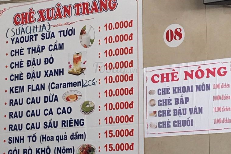 Chè Xuân Trang - Đà Nẵng