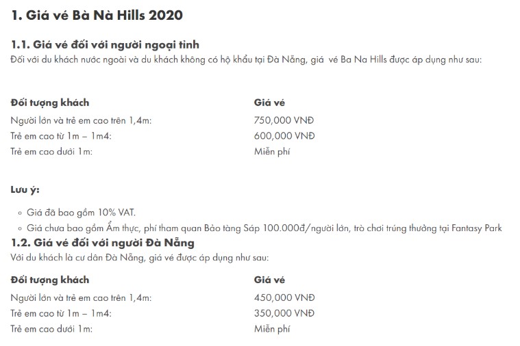 Bà Nà Hills - Đà Nẵng