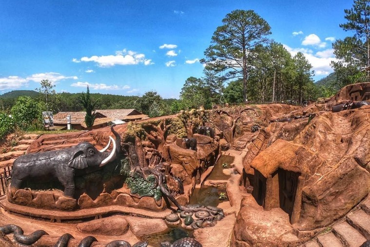 Đường Hầm Điêu Khắc - Đà Lạt