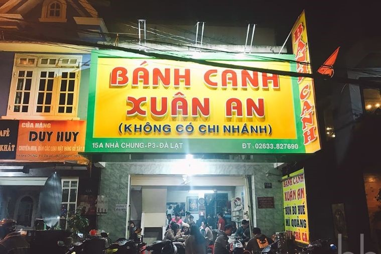 Bánh canh & bún bò huế Xuân An - Đà Lạt