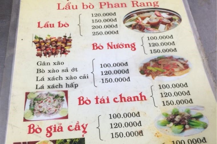 Lẩu bò Hạnh - Đà Lạt