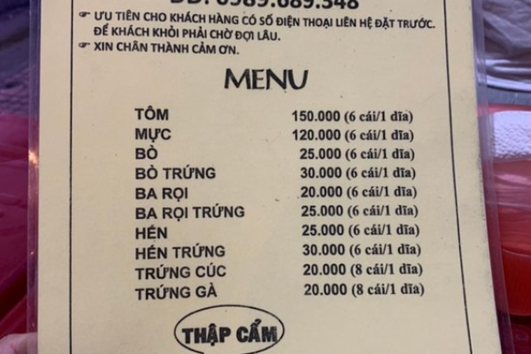 Bánh Căn 51 - Nha Trang