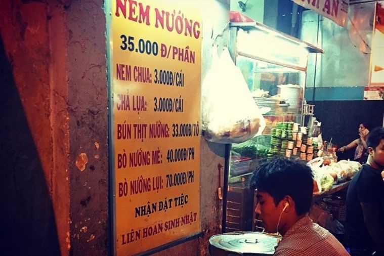 Nem Nướng Vũ Thành An - Nha Trang
