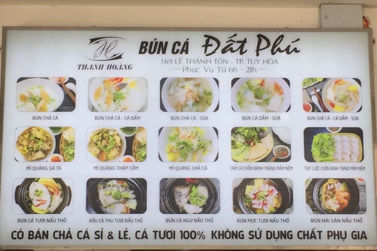Bún cá Đất Phú - Phú Yên