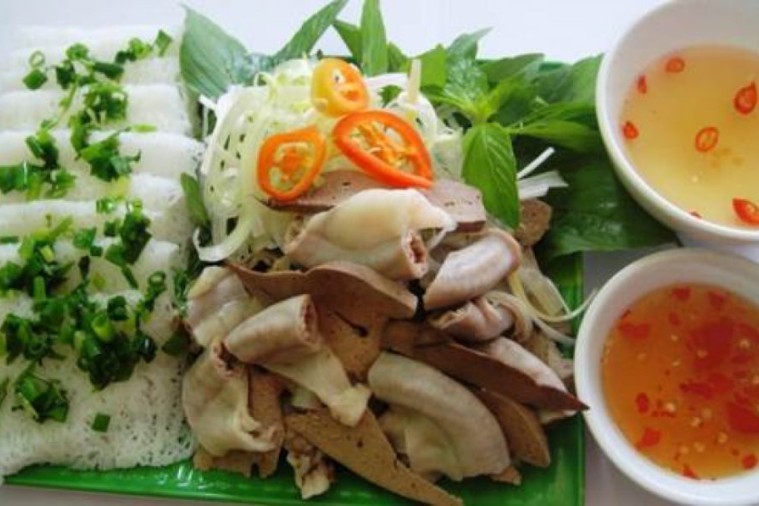 Quán Yến - bánh hỏi lòng heo  - Phú Yên