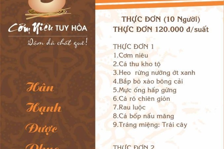 Cơm Niêu Tuy Hòa - Phú Yên