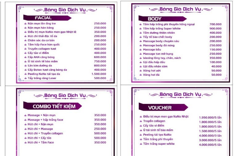 Spa Tuyết Nhung - Phú Yên