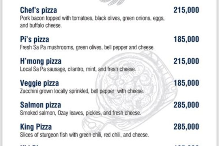 Nhà hàng Pi’s Boutique - Sapa