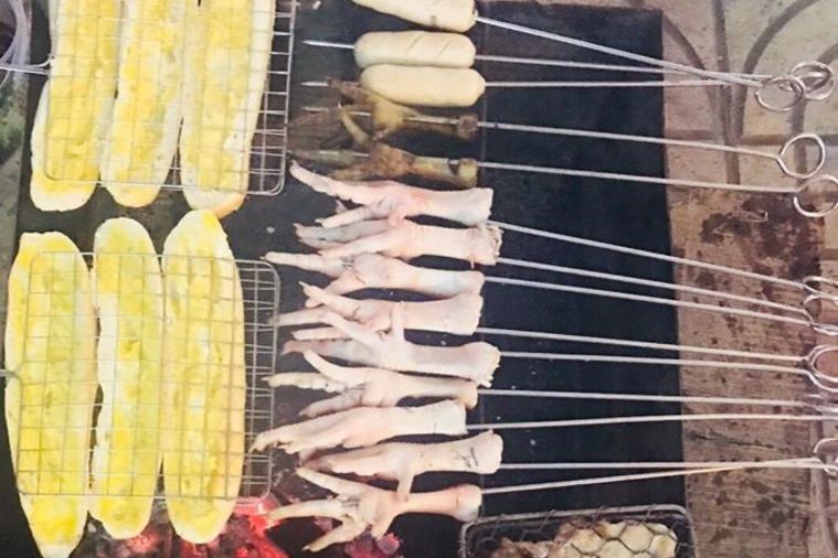 Chân gà nướng phố 8 - Ninh Bình