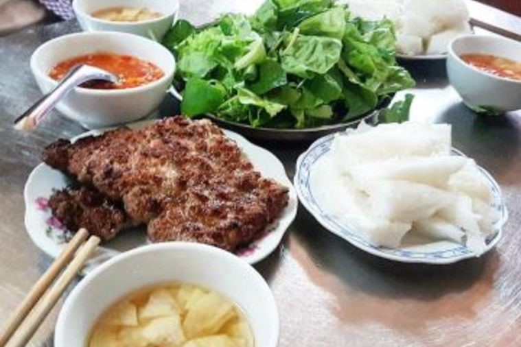 Bún chả Tình Mai - Ninh Bình 