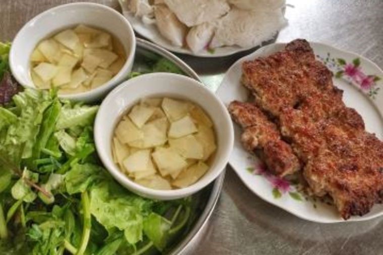 Bún chả Tình Mai - Ninh Bình 