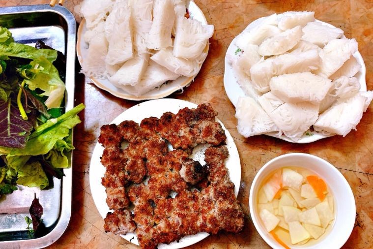 Bún chả Tình Mai - Ninh Bình 