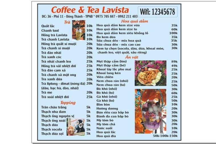 Cafe La Vista - Ninh Bình