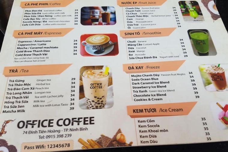 Office Coffee - Ninh Bình