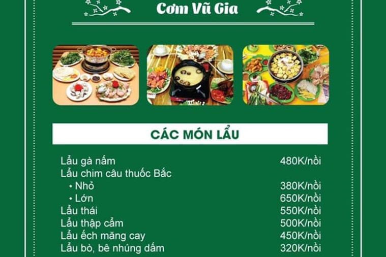 Cơm Niêu Vũ Gia - Ninh Bình