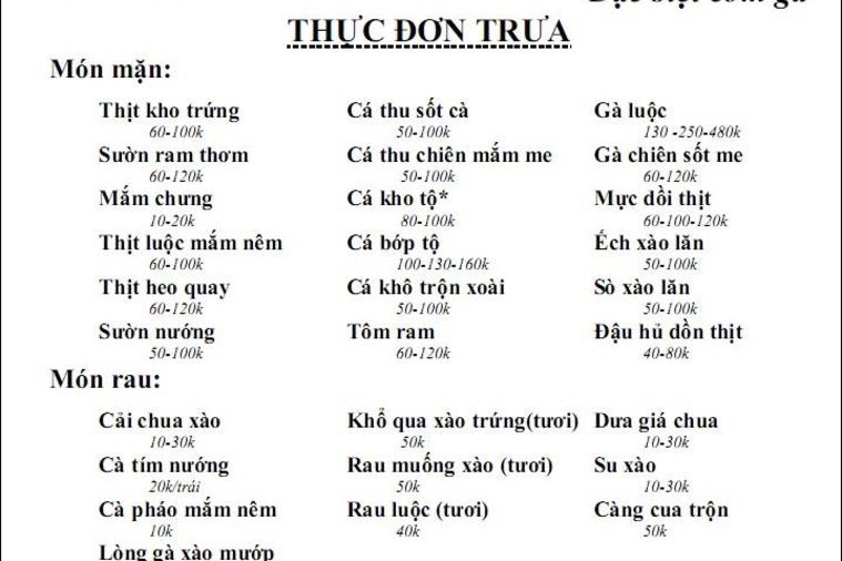 Cơm gà Hạnh Hương - Phan Thiết