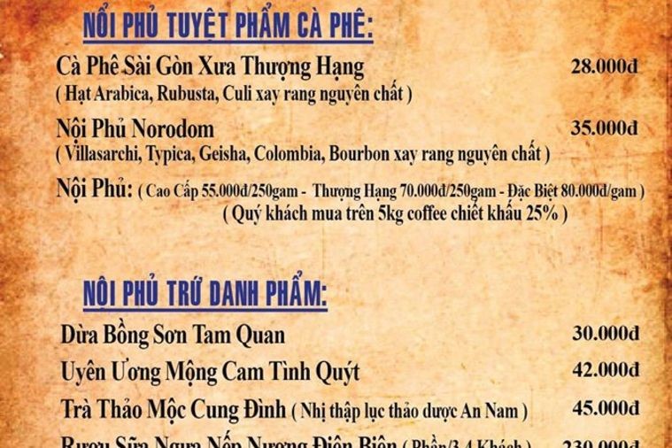 Nội Phủ Cafe - Phan Thiết