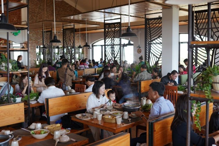 Nhà hàng buffet rau LeGuda - Đà Lạt
