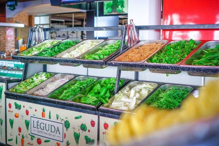 Nhà hàng buffet rau LeGuda - Đà Lạt