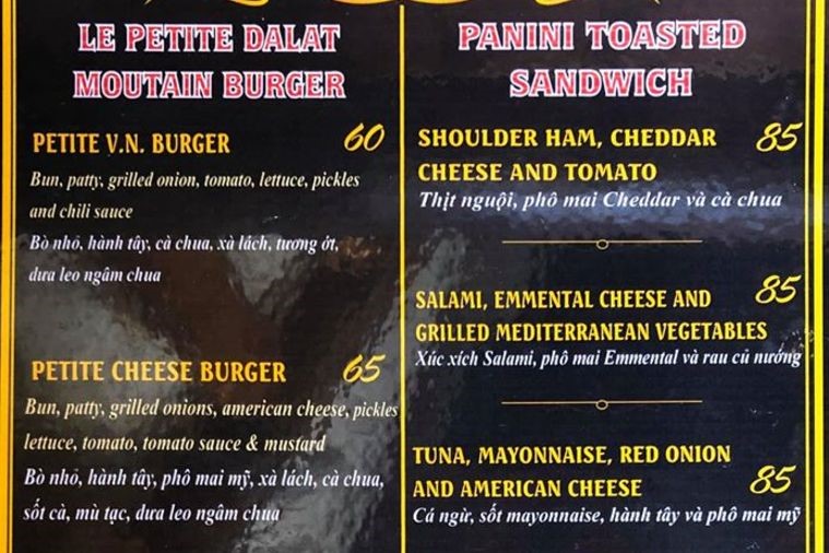 Oz Burgers - Đà Lạt