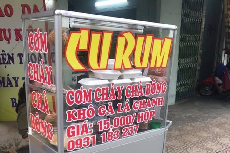 Quán Cơm cháy chà bông Cu Rum - Nha Trang