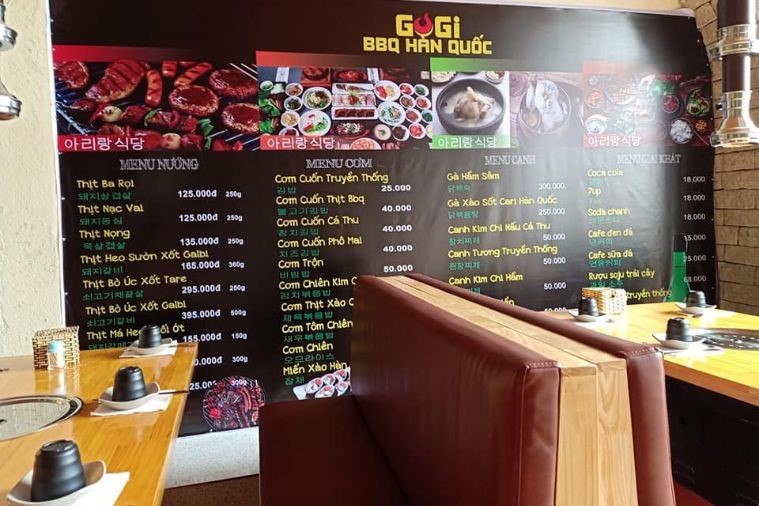 BBQ GOGI Hàn Quốc - Đà Lạt