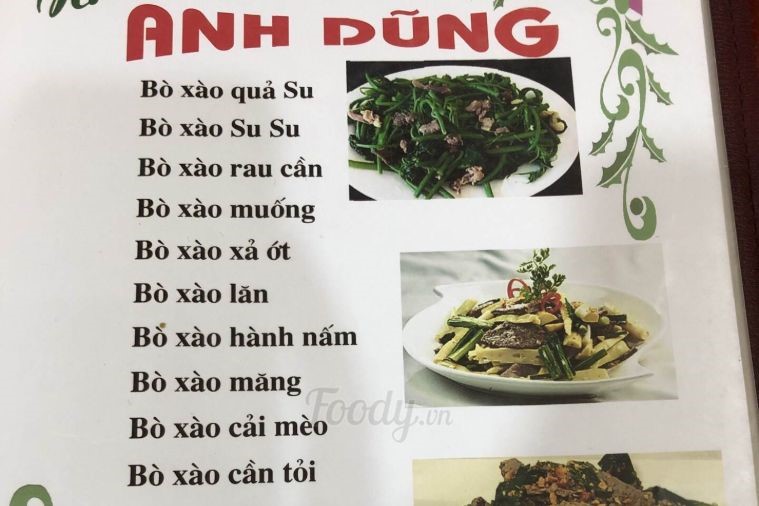 Nhà Hàng Anh Dũng - Sapa