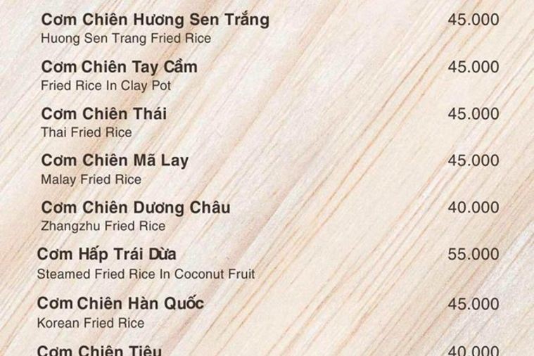 Nhà hàng chay Hương Sen Trắng - Phan Thiết