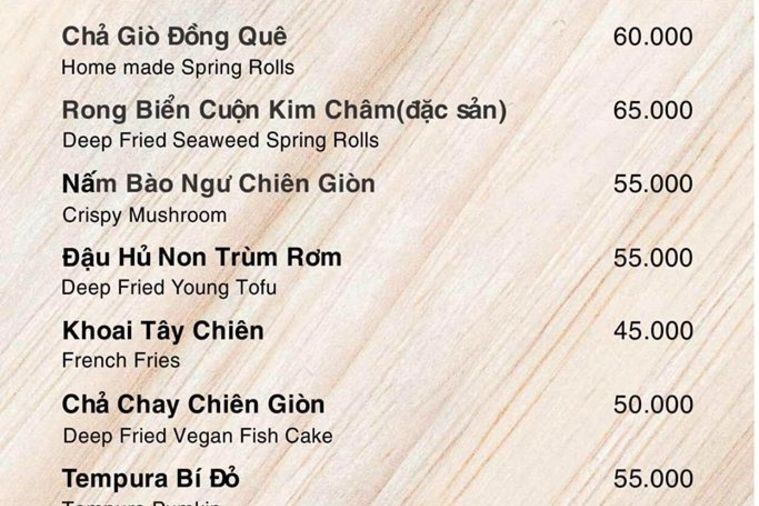 Nhà hàng chay Hương Sen Trắng - Phan Thiết