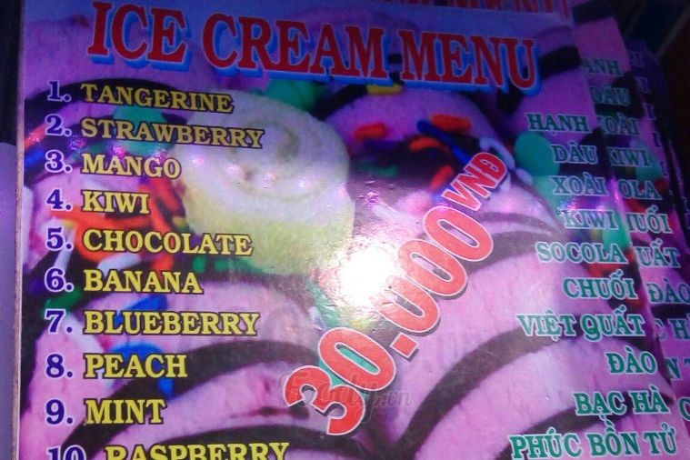 Kem cuộn Thái lan - Phú Quốc