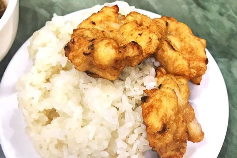 Xôi chả mực Bà Béo Minh Hòa - Hạ Long