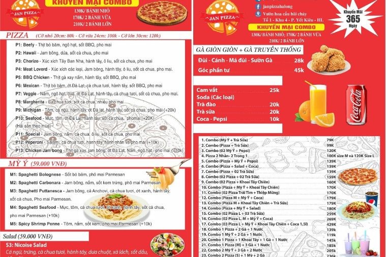 Jan Pizza - Hạ Long