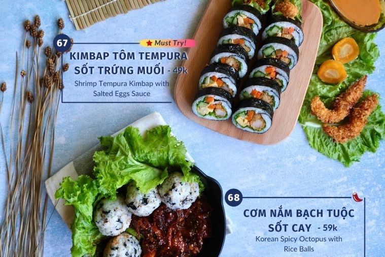 Tiệm kimbap Chói Kitchen - Đà Nẵng