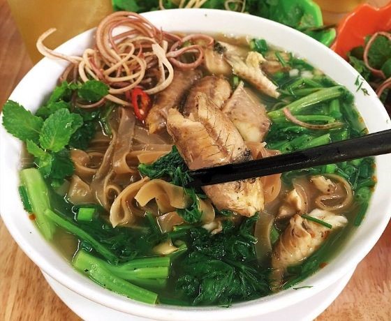 Bánh đa cá rô Liên Đông - Ninh Bình