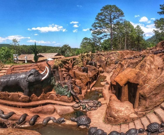 Đường Hầm Điêu Khắc - Đà Lạt