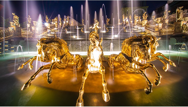 Công trình Thác Thần Mặt Trời tại Sun World Ba Na Hills