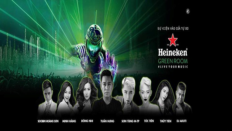 HEINEKEN GREEN ROOM ĐÀ NẴNG - LỄ HỘI ÂM NHẠC 