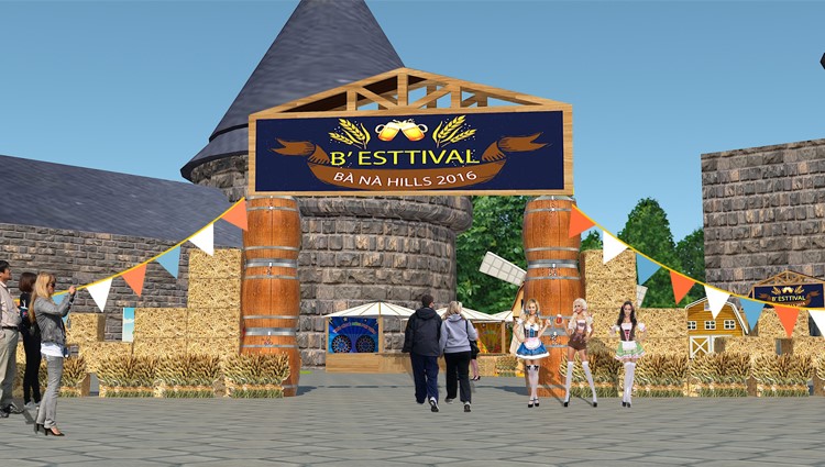 Lễ hội bia B’estival tại Bà Nà Hills từ 26/8 đến 2/9 sắp tới