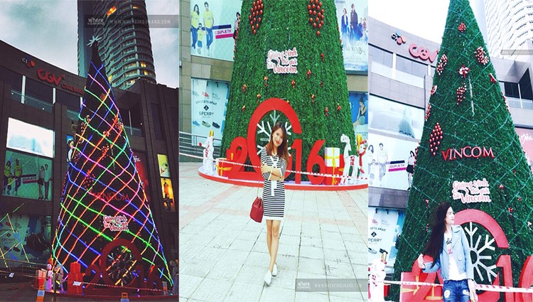 Giáng sinh này đừng bỏ qua cây thông Noel cao nhất Đà Nẵng