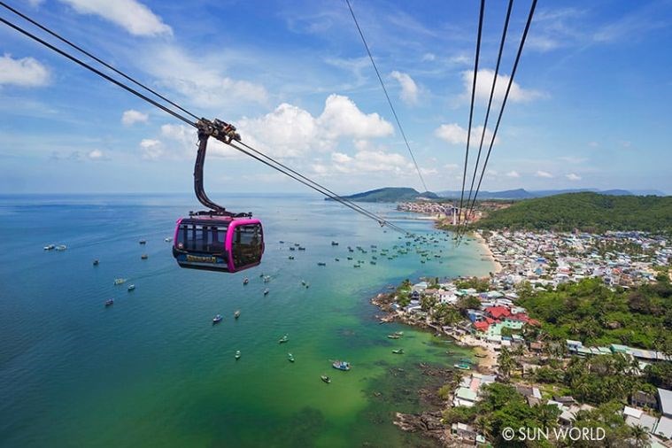 Vé Cáp Treo Hòn Thơm (Khứ Hồi + Buffet trưa)