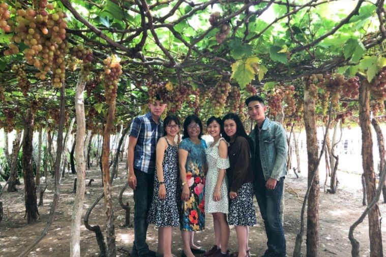 Tour Hang Rái - Vĩnh Hy - Vườn Nho Nha Trang 1 Ngày